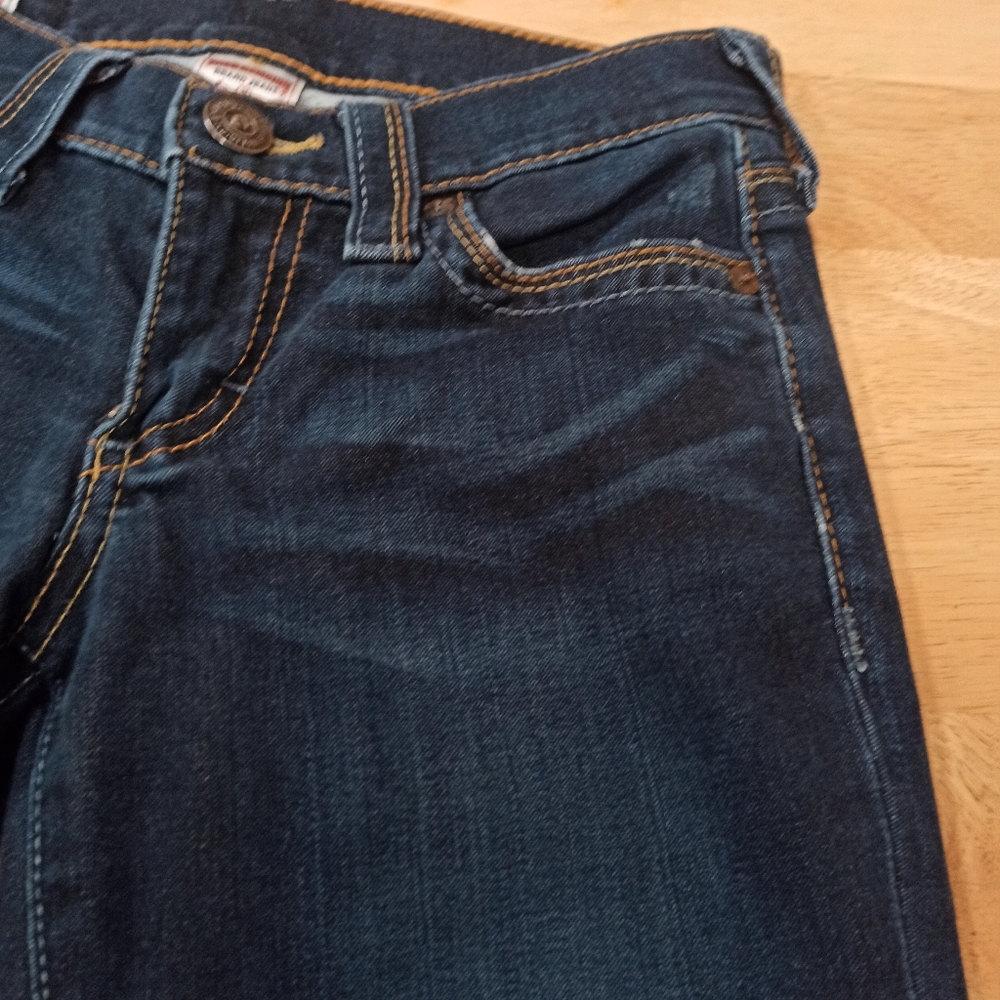 True Religion Denim Jeans Women’s Size 24 Blue Skinny Super Stretch - Picture 4 of 16